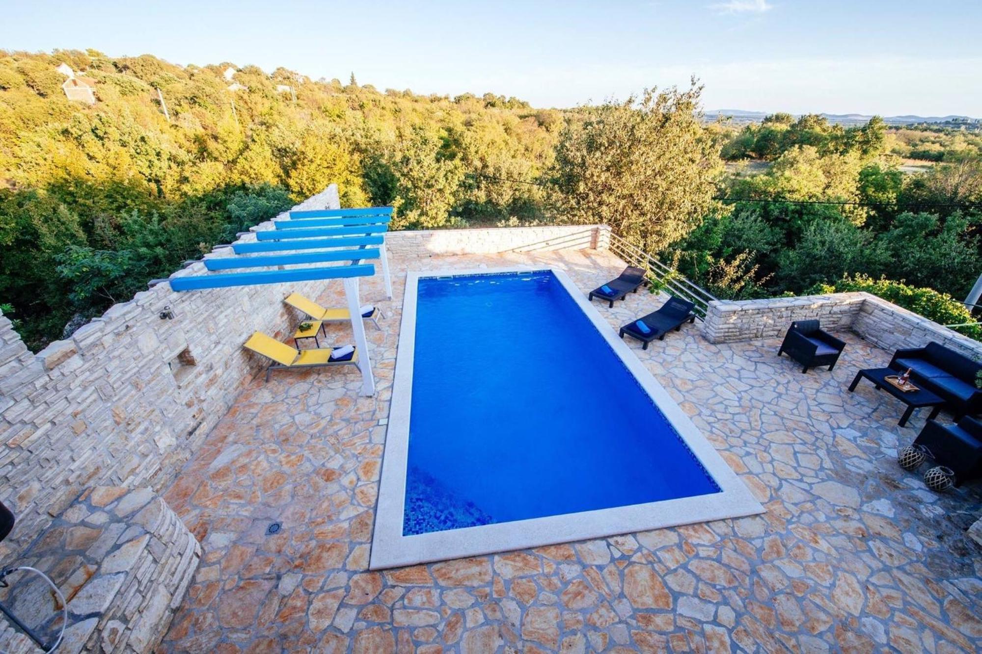 My Dalmatia - Holiday Home Korlat With Private Pool Benkovac Extérieur photo