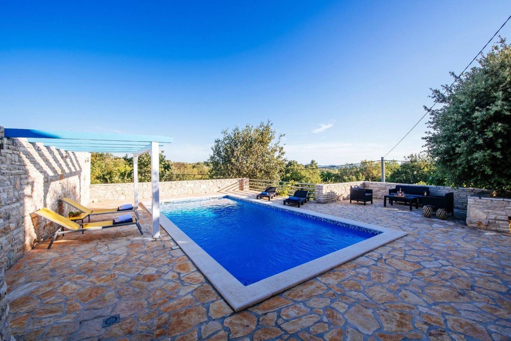 My Dalmatia - Holiday Home Korlat With Private Pool Benkovac Extérieur photo